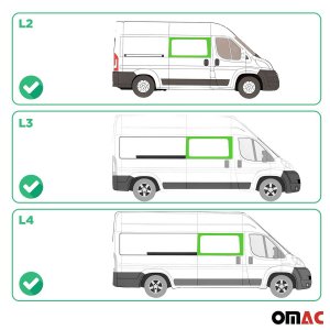RAM Promaster Glass Set - Front Side Fixed Right - Omac - Primer Glue + Cargo Van Galaxy - 2014 RAM Promaster Glass Set - Front Side Fixed Right - Omac - Primer Glue + Cargo Van Galaxy - 2014
